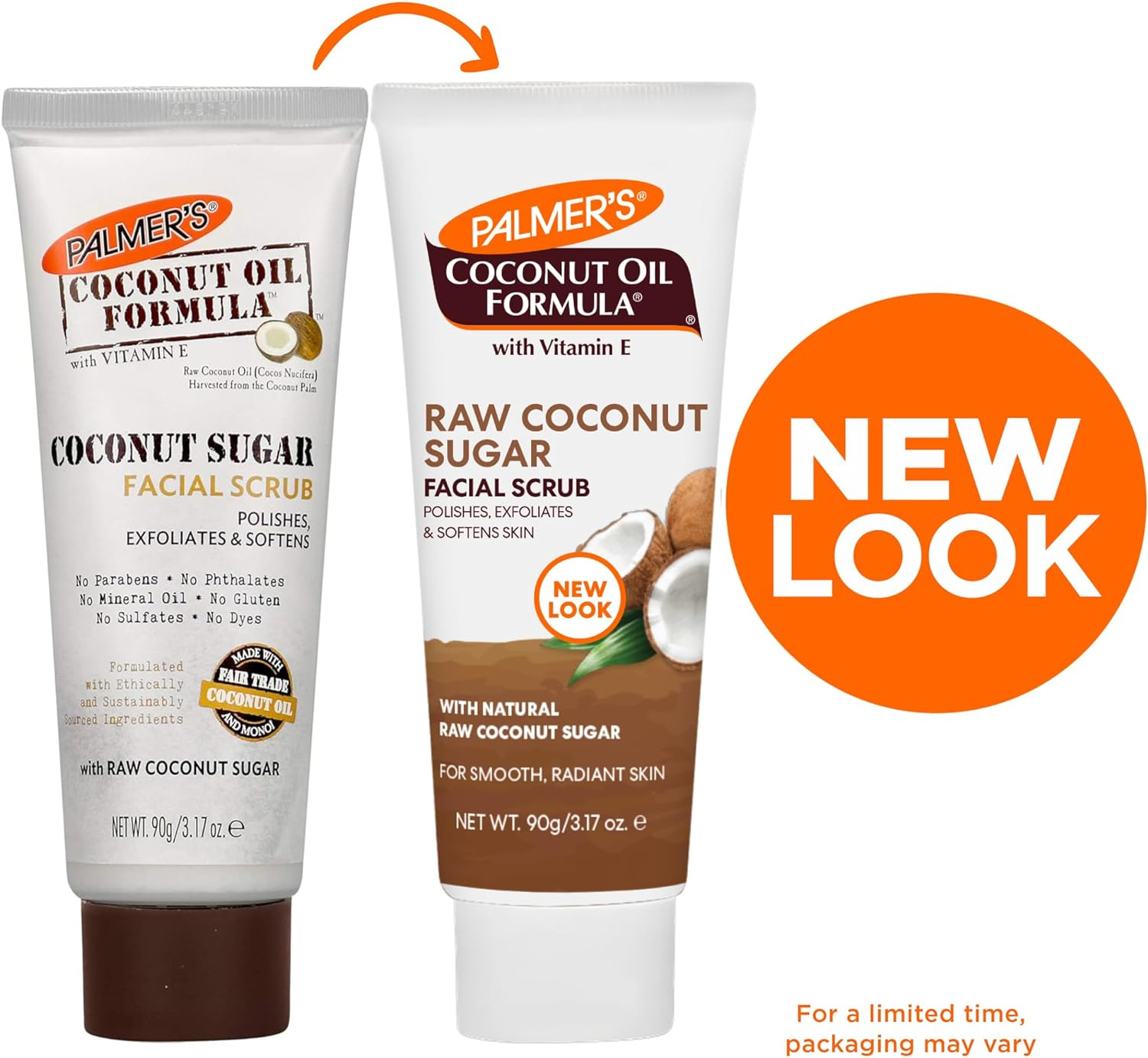 PALMER'S Coconut Oil Formula Facial Scrub, 90G image number 5