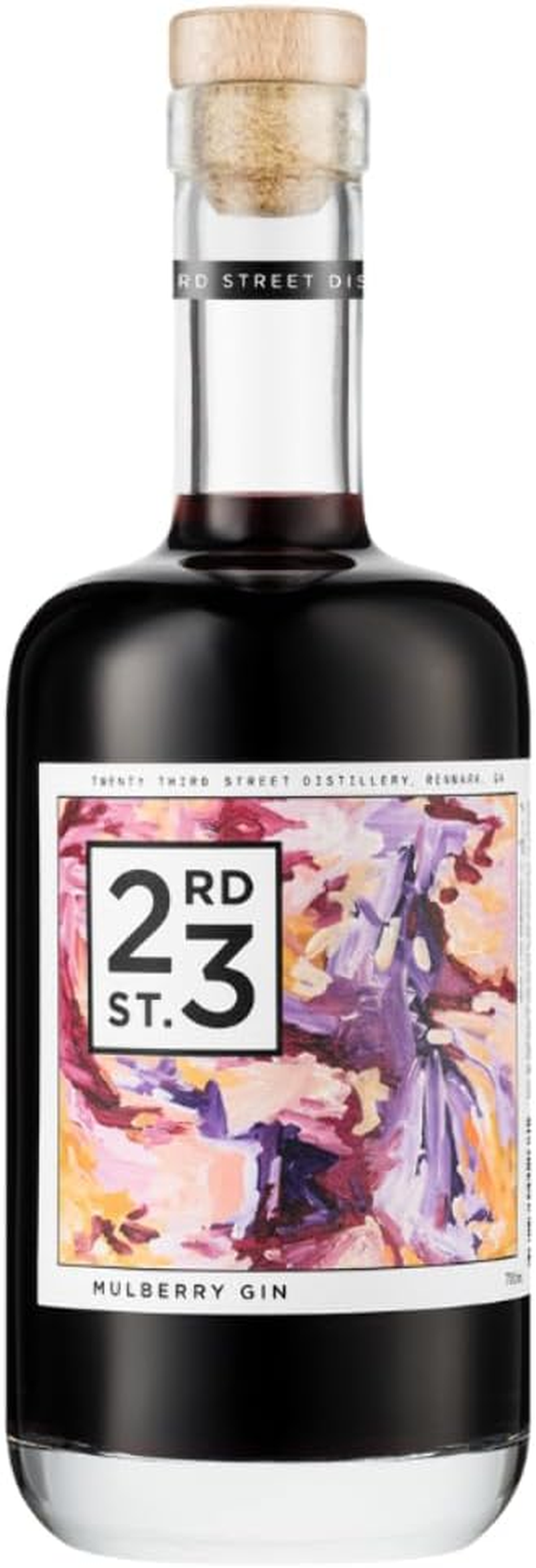 23Rd Street Distillery Mulberry Gin 700Ml Each