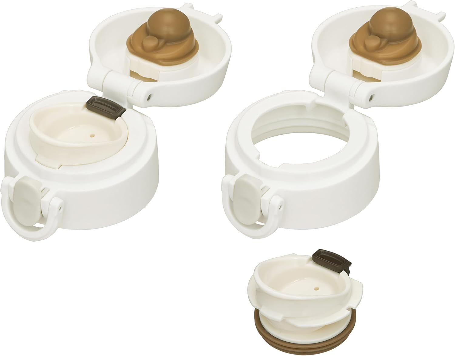 Thermos JOF-500 AWH Water Bottle, Vacuum Insulated Portable Mug, 16.9 Fl Oz (500 Ml), Alpine White, Easy to Clean and Easy to Clean, Ultra Lightweight, Compact Type, One Touch Open, Stainless Steel, - Alpine White image number 6