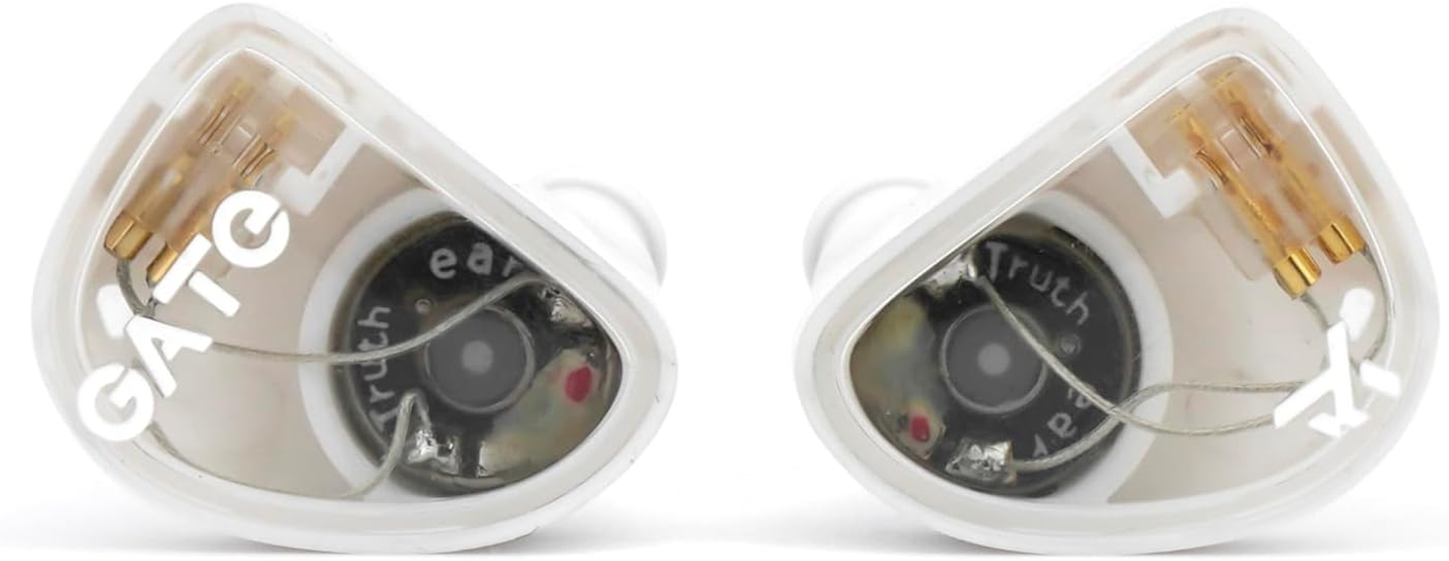 TRUTHEAR GATE Cost-Effective Dynamic Driver In-Ear Headphone with 0.78 2Pin Cable (White, No Mic) image number 2