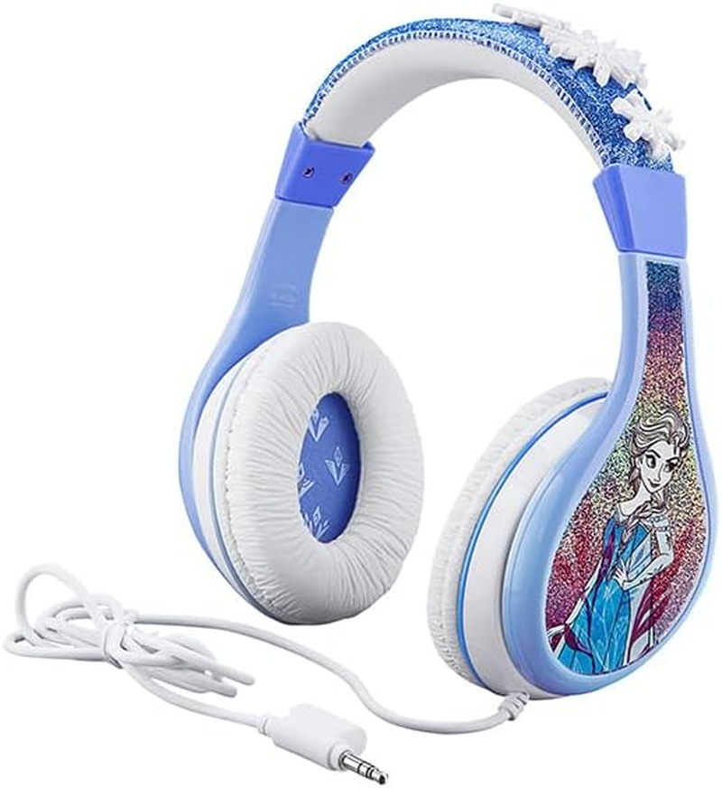 Frozen II FR-140.EX9MI Youth Headphones on Ear with Volume Limiting(Blue/White) image number 2
