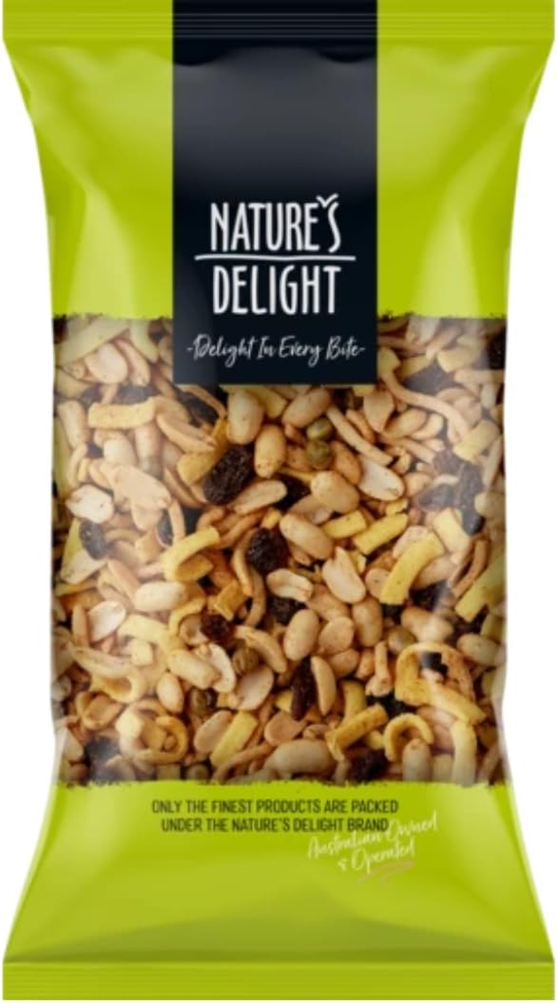 NATURES DELIGHT BOMBAY SPICE CRACKER NUT MIX 300GM image number 2