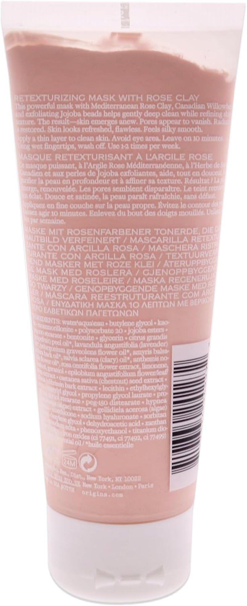 Origins Original Skin Retexturizing Mask with Rose Clay for Unisex - 2.5 Oz Mask, 73.94 Millilitre image number 1