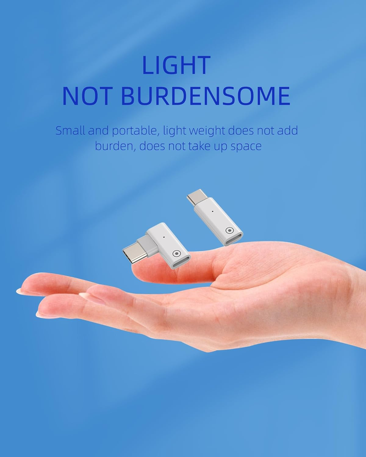 (Charge the First Generation for Apple Pencil, Does Not Support Other Device) Lightning Female to USB C Male Adapter 2 Pack for Ipad for Iphone MFI Certified Type C Ipencil 1St Accessories Accessoire image number 1