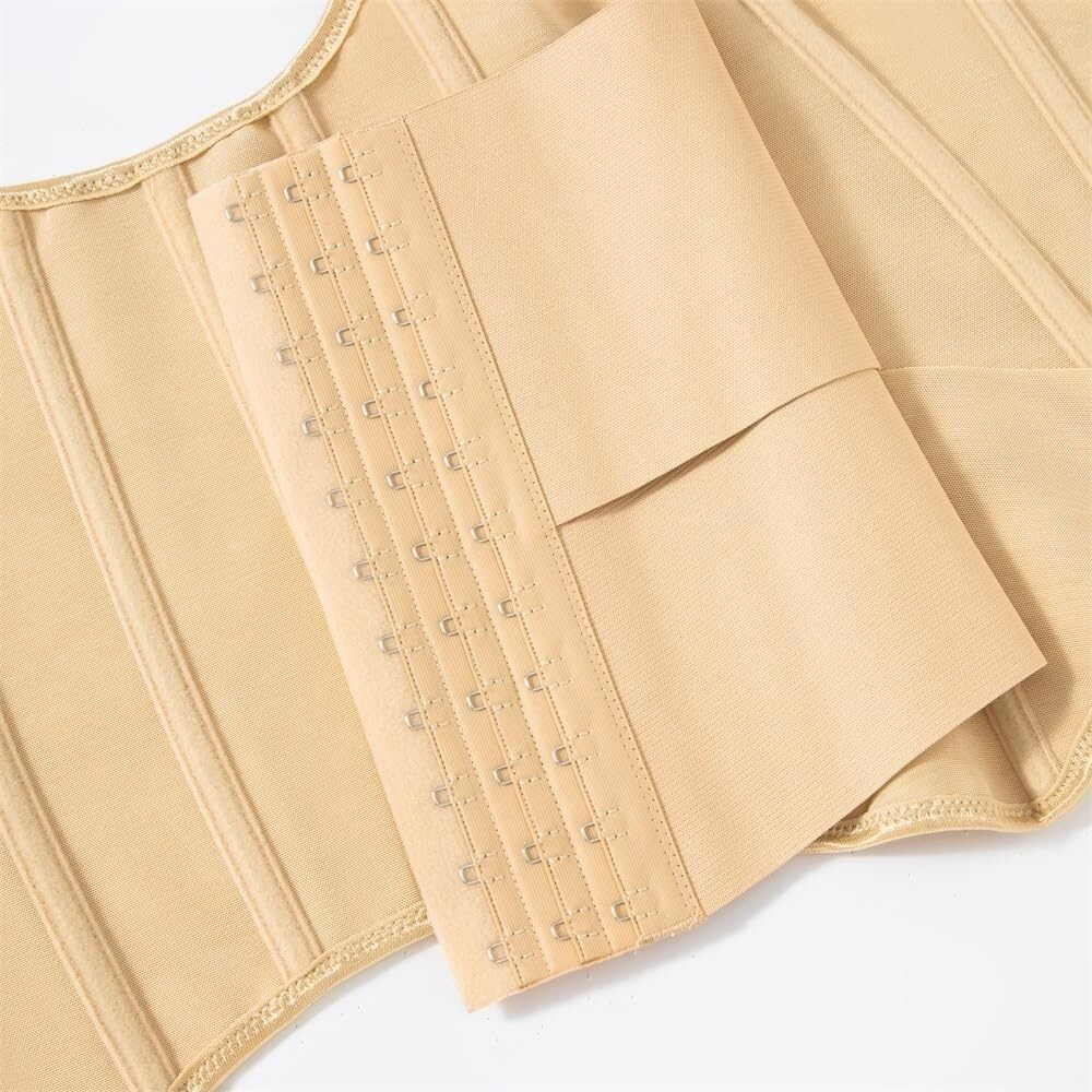 Fitness Strong Corset High Waist Belly Belt, Large Size Body Shaping Waist Belt Adjustable Body Shaper image number 5