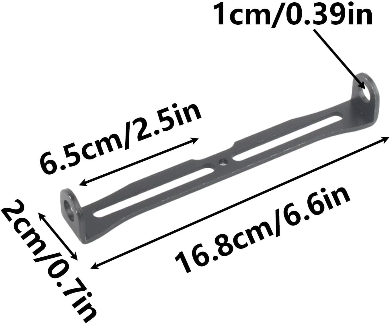 Motorbike Rear Indicator Relocation Holder - Motorcycle Signal Lamp Shock Mounting Bracket | Turn Signals Mount Light Location Holder | Aluminum Alloy Lamp Support Mount Motorcycle Mounting Bracket image number 2