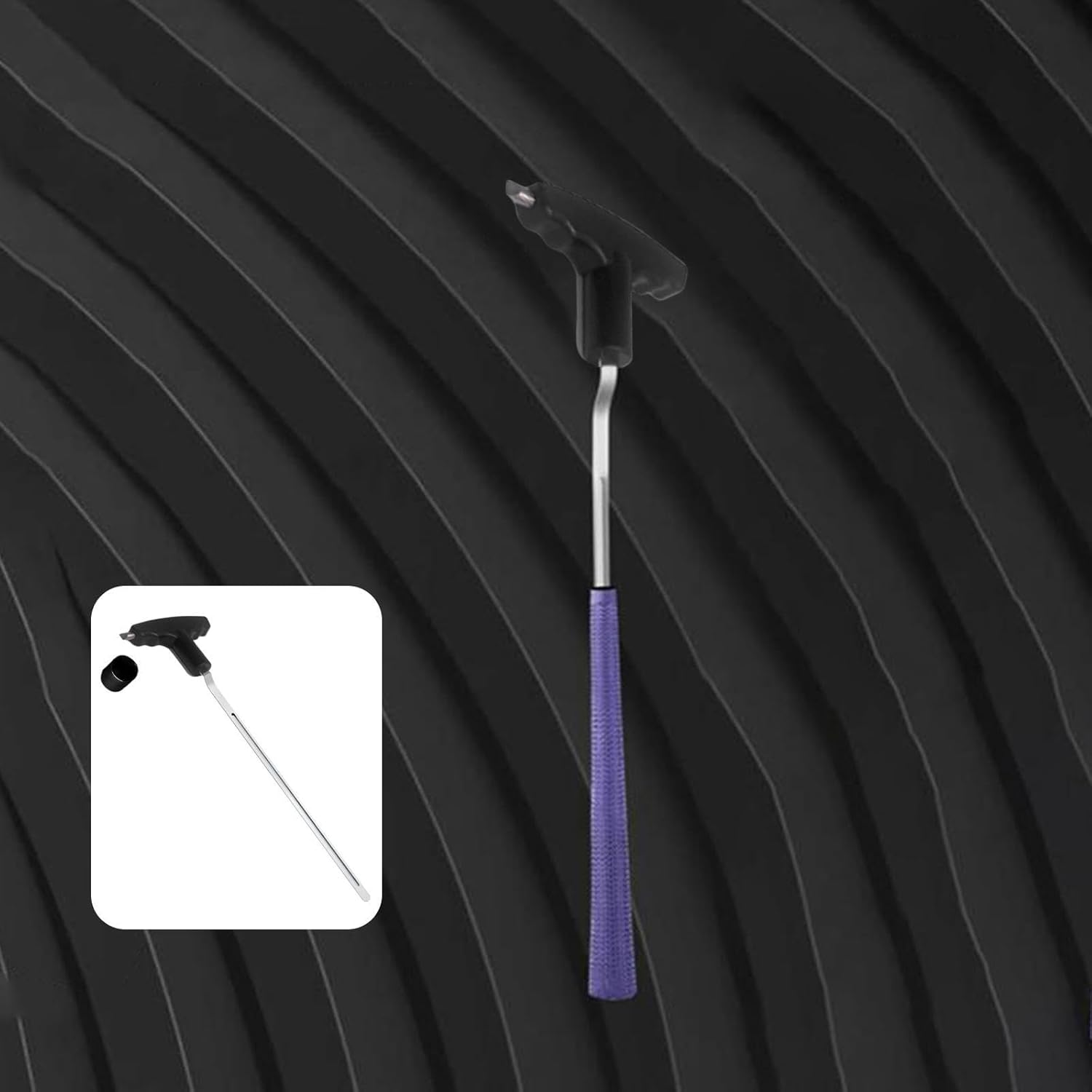 Oshhni Golf Grip Removal Tool Repair Golf Grip Remover Saver 11" Golf Grip Tool Golf Gripping Tool for Golfing Sports Adult Beginner image number 3