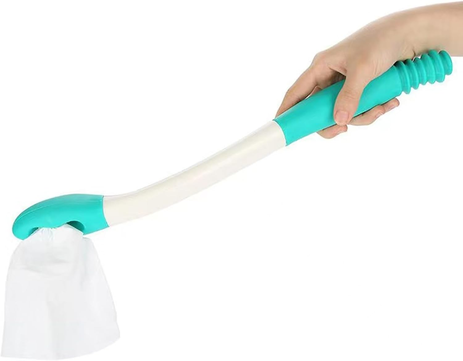 Toilet Aid Wiper Self Assist Bathroom Bottom Butt Wipe Helper Wand Long Reach Comfort Wipe Tool Paper Tissue for Pregnant after Surgery Seniors Arm Handicap Bariatric image number 3