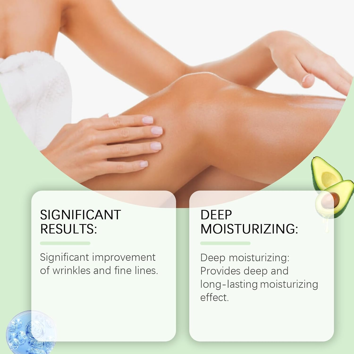 Luxurious Collagen Firming Cream, Collagen Lotion for Skin Tightening Body, Sculpt and Tone Arm Cream, Moisturizer Face Lotion & Body Cream, Anti-Wrinkle Firming Multi-Purpose Cream (3 Pcs) image number 5