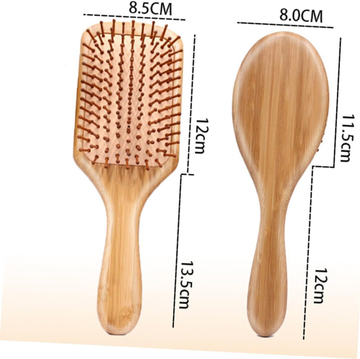 PENIKOKO Static Comb Made of Durable Material, Ergonomic Massage Comb for Scalp Stimulation and Blood Circulation Promotion, round Design for Daily Use and Space-Saving image number 4
