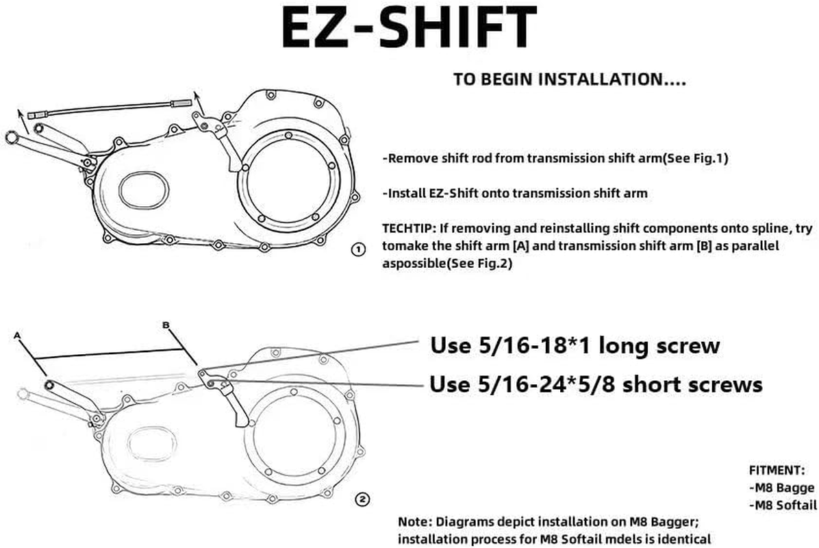 Shift Linkage + Neutral Gear Assist Kit Fit for '17-Late Touring and '18-Late Softail,Makes Shifting 20% Easier. image number 1
