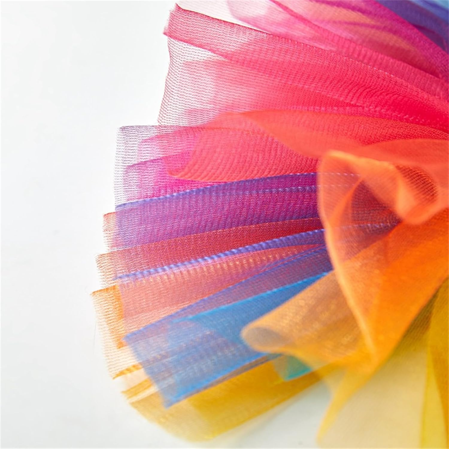 LERTREE Pet Tutu Skirt Lace up Tulle Rainbow Dress for Dog Puppy Cat Party Cosplay Costume (L) image number 2