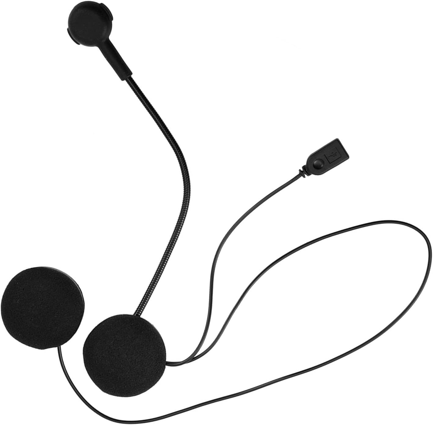 RASTKY Aarpones for Helmet with 5.Technology Wireless Hifi Stereo Earphones Headset HD Microphone Helmet image number 3