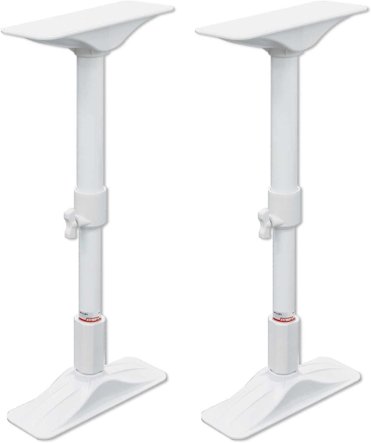 HEIAN SHINDO REQ-50 Furniture Fall Prevention Tension Rod, White, Mounting Height 19.7-29.5 Inches (50-75 Cm) image number 6