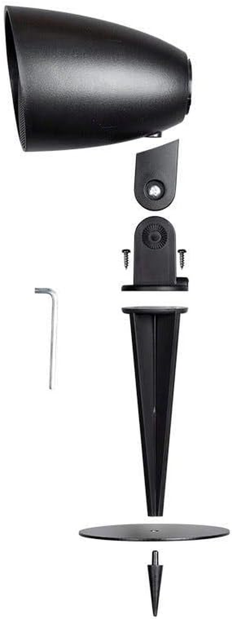 Monoprice Monoprice Outdoor 2.5-Inch Satellite Garden Speaker (Pair) - Sycamore Series, (131037)