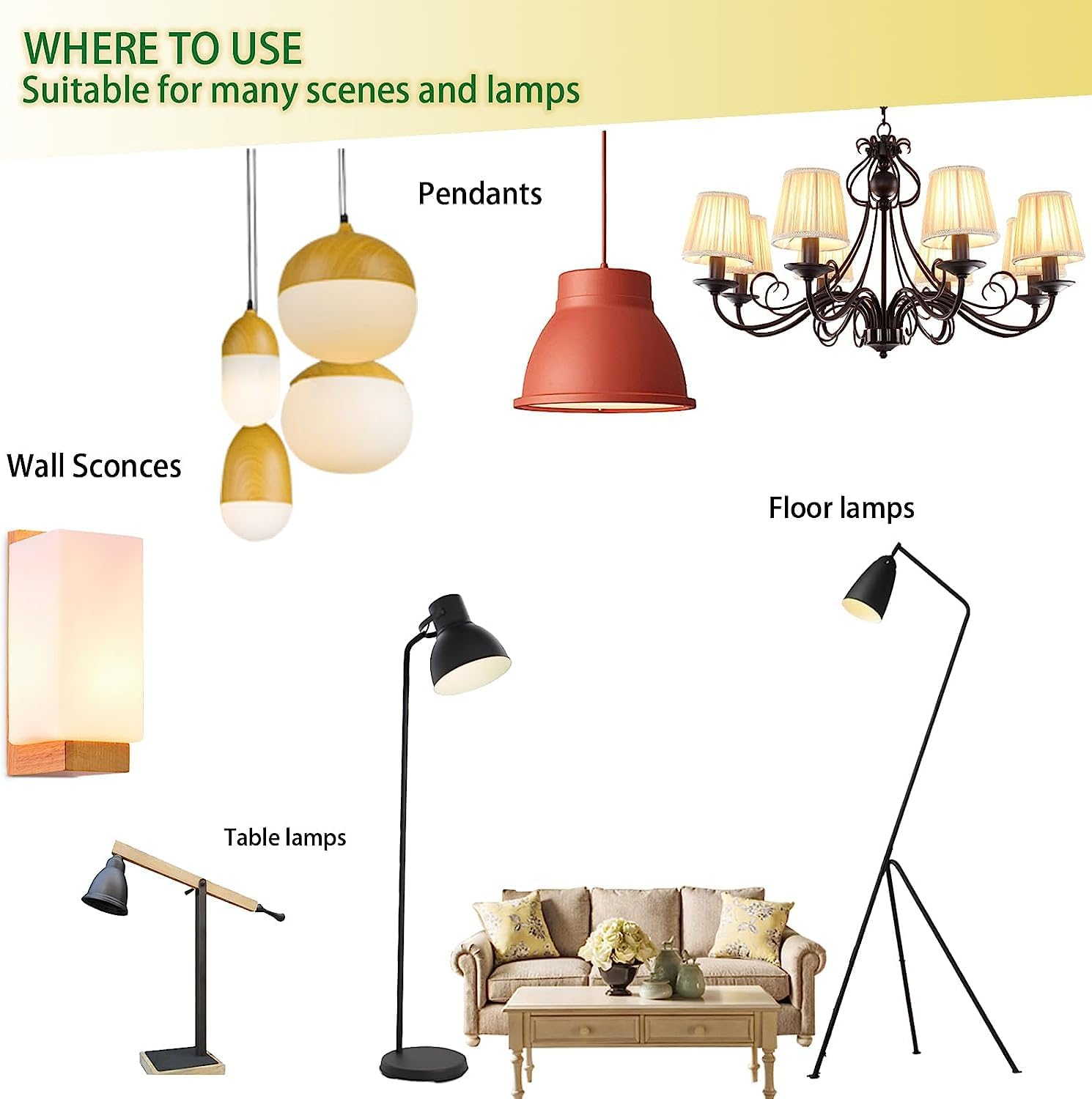 Mini LED Corn Bulbs 9W, B15 Bayonet Light Bulbs, Warm White 3000K, 80W Incandescent Equivalent, 800LM Non-Dimmable, Corn Light for Home Lighting, Pack of 4 (3000K-Warm White, B15) image number 5