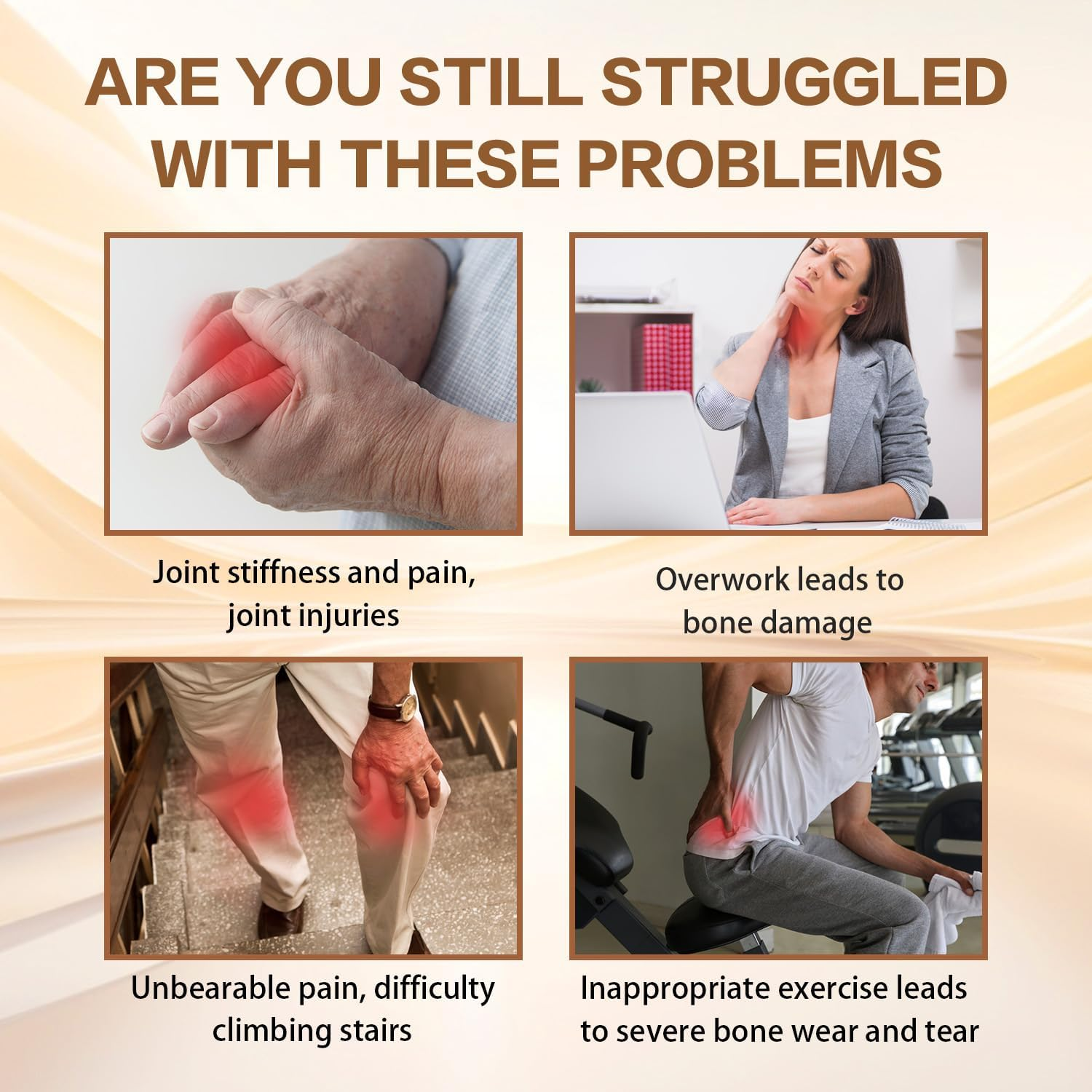 2PC Bee Venom Joint Cream, Advanced Bee Venom Joint and Bone Care Cream, Bee Venom Joint Gel, Bee Venom Cream for Back, Neck, Hands, Knee image number 2