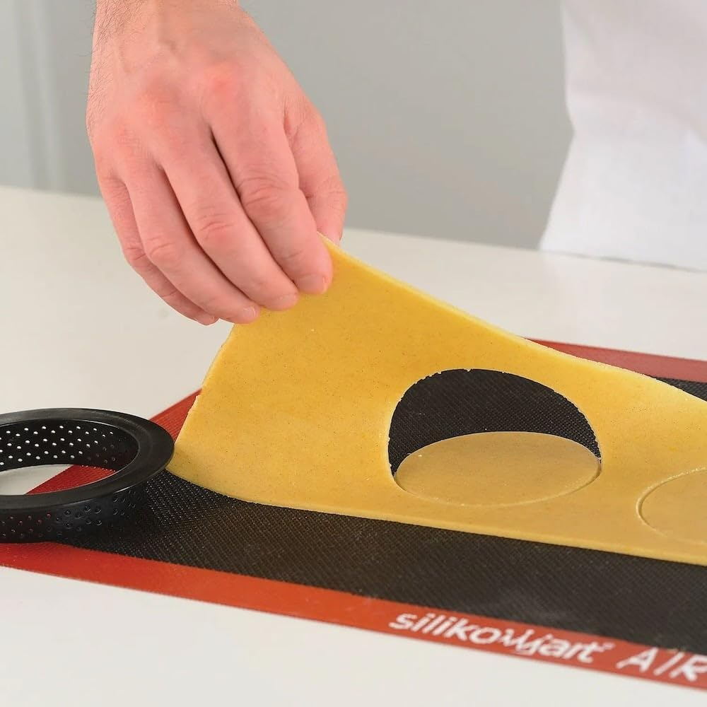 Silikomart 70.109.99.0065 Mat Air Mat, Silicone, Red Brick/Black, 40 X 30 Cm image number 5