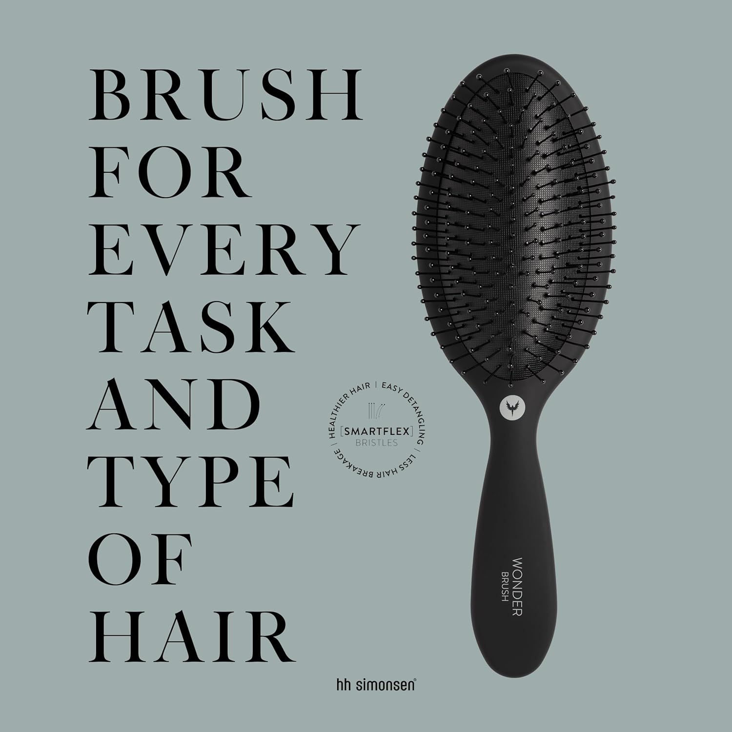 Hh Simonsen Wonder Brush - Black 70044 image number 6