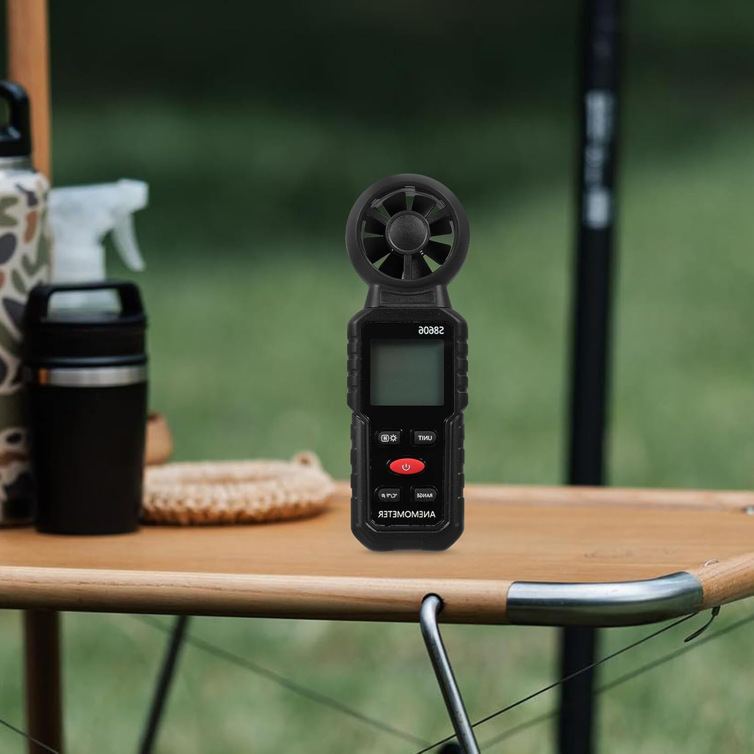 TEHAUX High-Precision Handheld Digital Anemometer Wind Speed for Outdoor Use Construction Versatile Air Velocity and Wind Measurement Tool image number 6