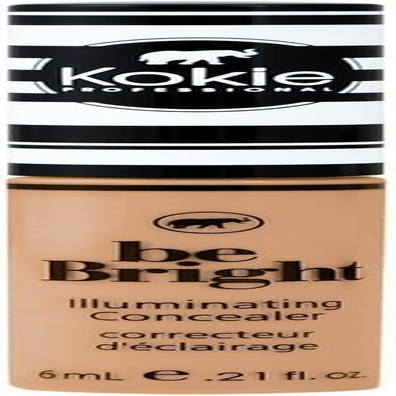 Kokie Cosmetics Be Bright - Concealor and Color Correctors, Deep Tan, 0.21 Fluid Ounce image number 2