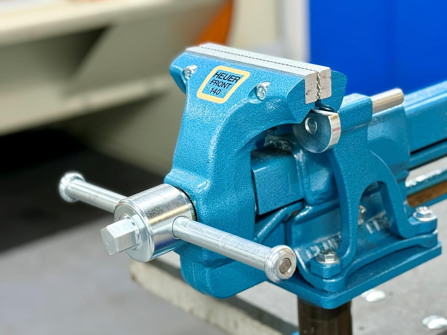 HEUER Hex Attachment - for 160/180 Vice Includes Spindle Wrench (Dimensions 5.5 X 6.5 X 0.4 Cm, Weight 0.4 Kg, Galvanised Steel) 193160 image number 4