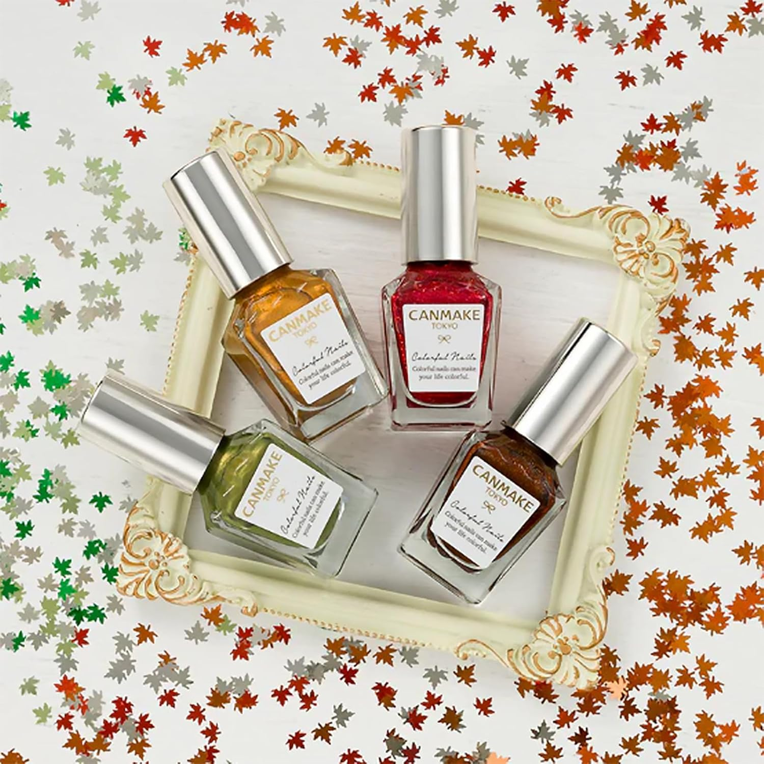 Canmake Colorful Nails N20 Golden Bijou image number 3