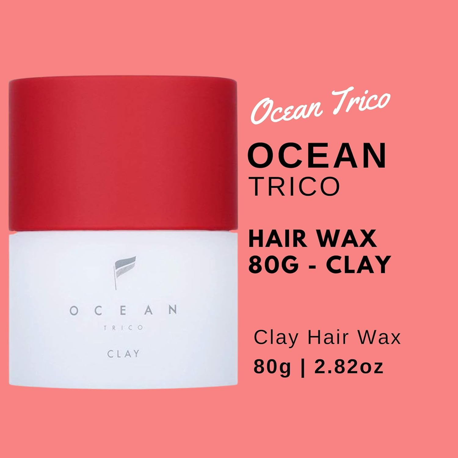 Ocean Trico Hair Wax 80G - Clay (Green Tea Set) image number 3