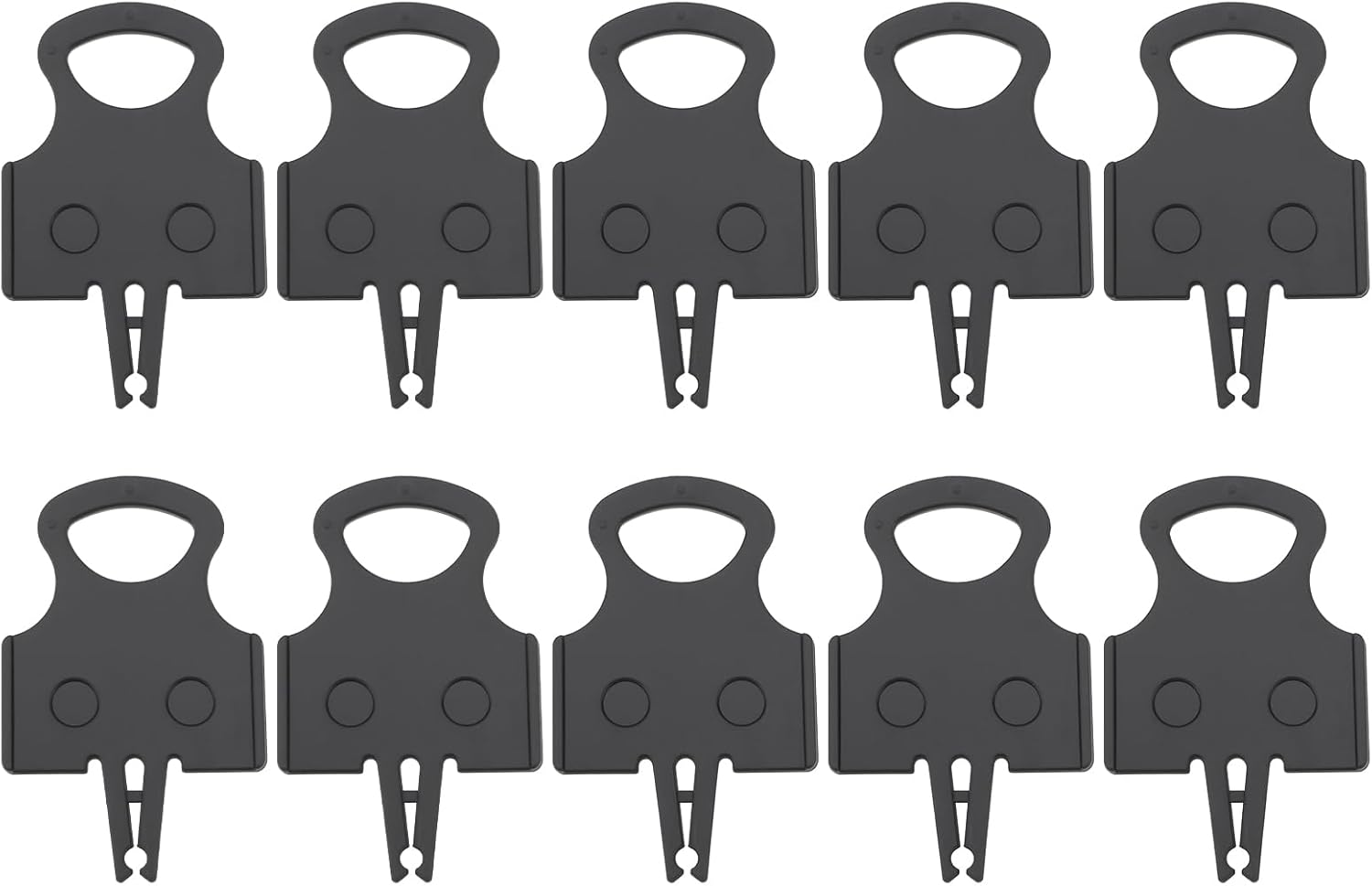 OTOTEC 10Pcs Bicycle Hydraulic Disc Brake Pads Spacer Brake Spacer Compatible with Tektro Hydraulic Brakes image number 4