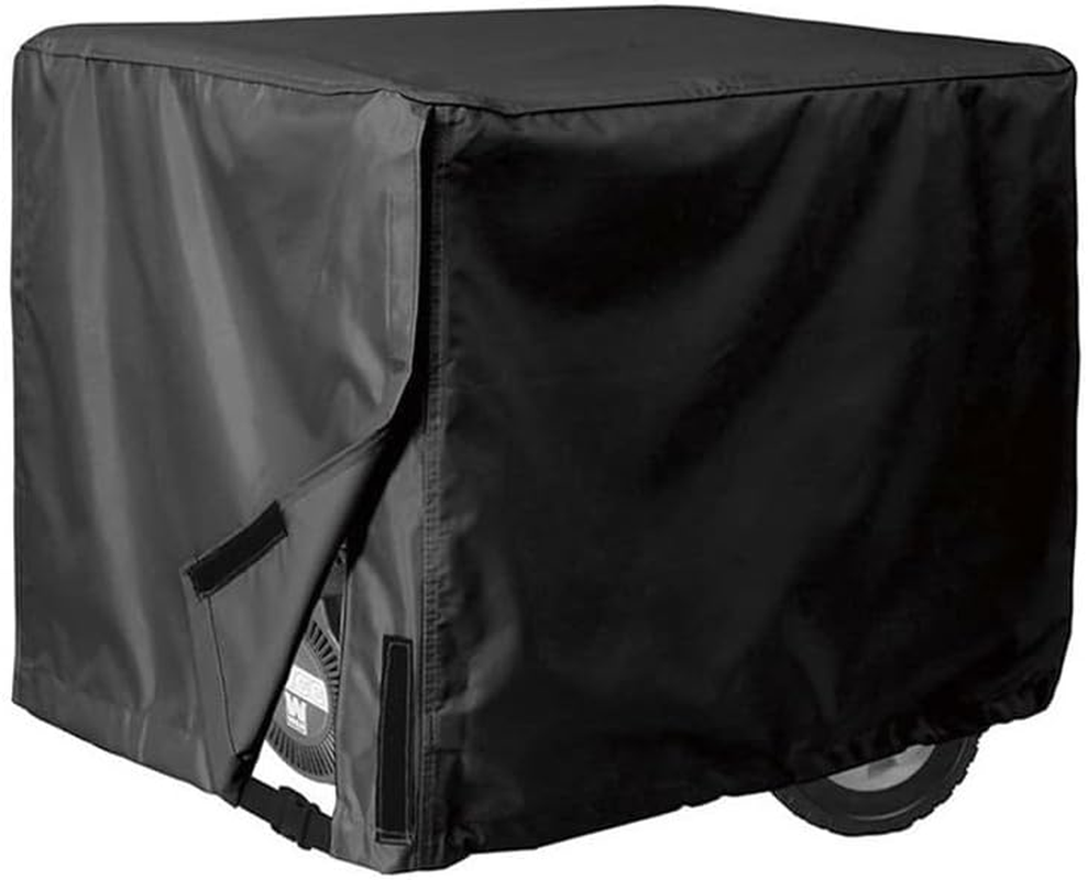 NUZAMAS Universal Generator Cover 66X51X51Cm Outdoor Waterproof Thicken Generator Tent Cover Dustproof Tarpaulin Power Generator Dust Cover Black image number 2