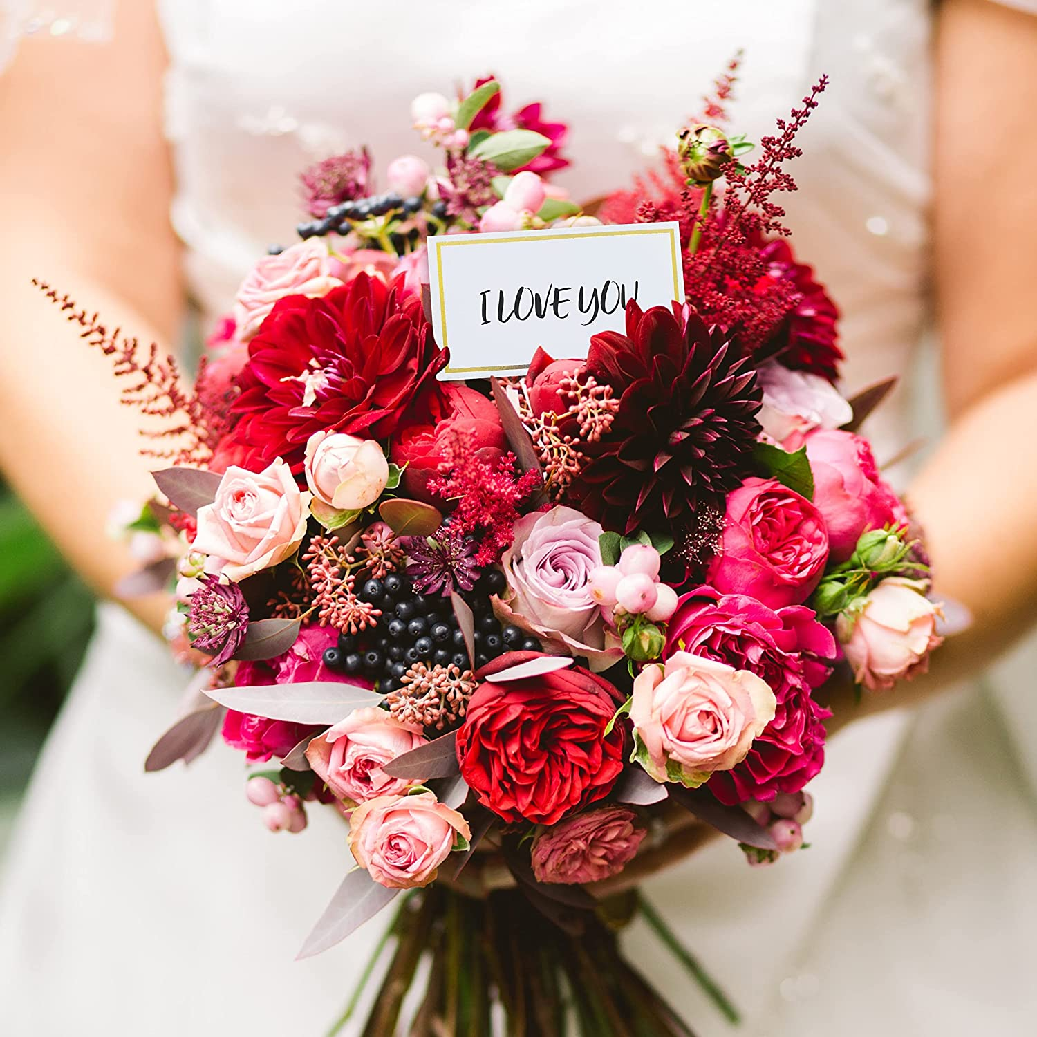 Evaster Premium Tent Name Place Cards with Gold Foil Border - Pack of 100, 2X3.5 Inches for Table Setting, Weddings, Banquets, Dinner Parties and Events image number 3