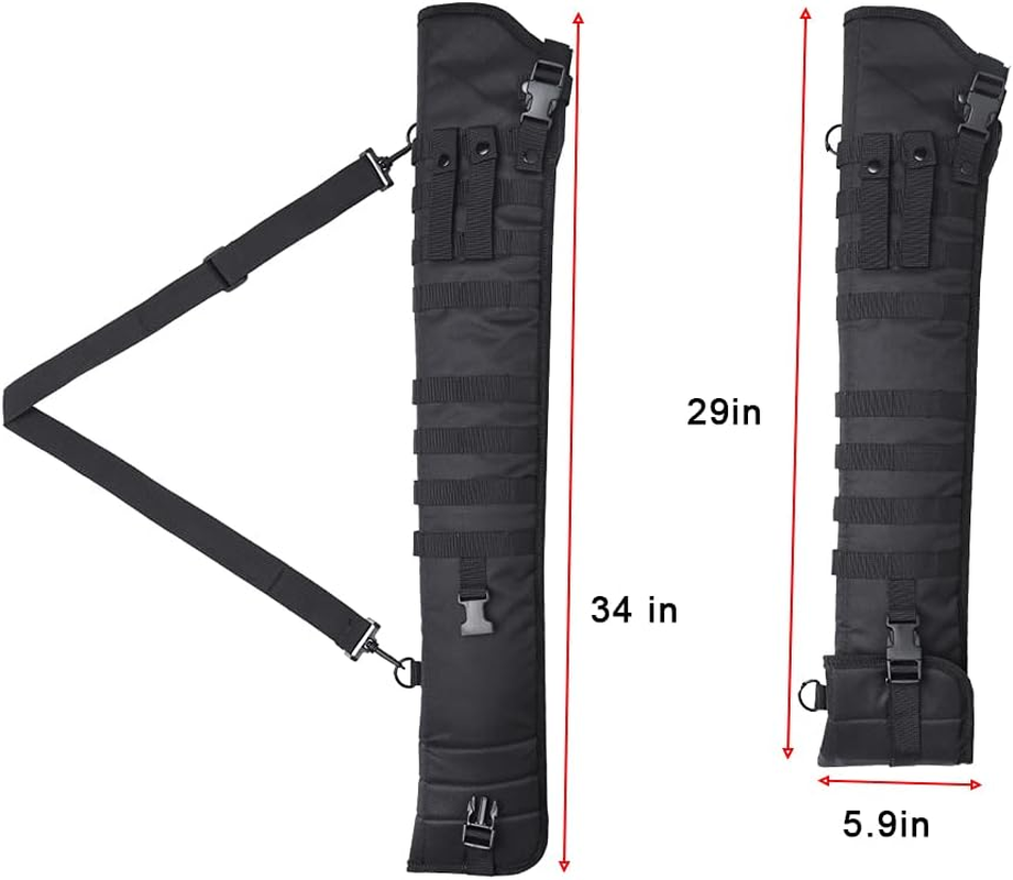 Raprance Tactical Rifle Shotgun Scabbard Molle Protective Shotgun Case image number 2