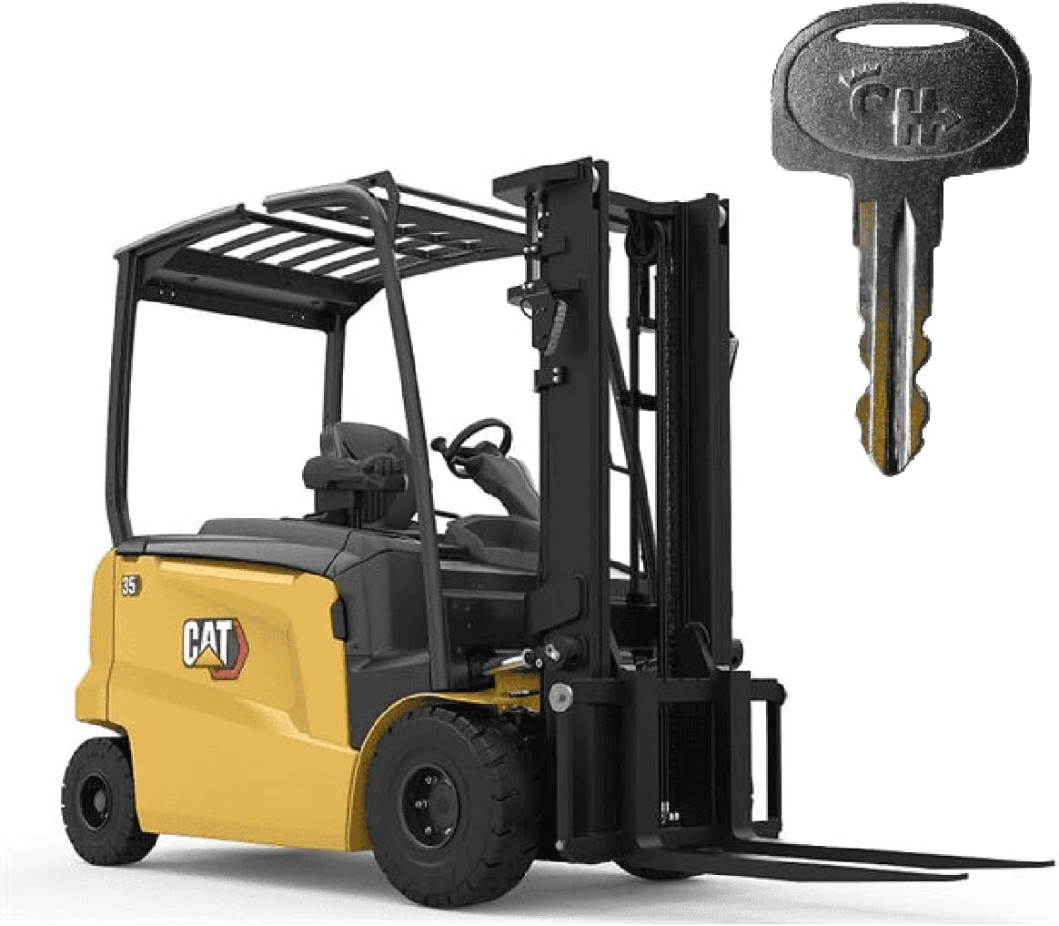 601 Ignition Keys 60266568 for Sany Mini Excavator Broderson Crane Ferris Mower Bluebird School Bus Polaris Snowmobile (Pack of 6) image number 3