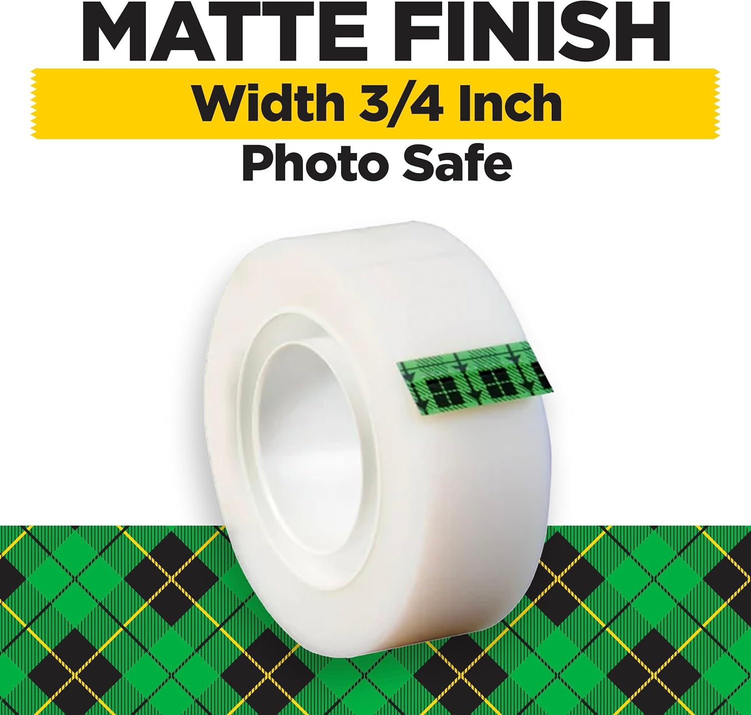 Scotch Magic Tape, Invisible, Repair Christmas Cards and Use as Wrap Supplies for Christmas, 4 Tape Rolls - 3/4 X 1000 Inches image number 5