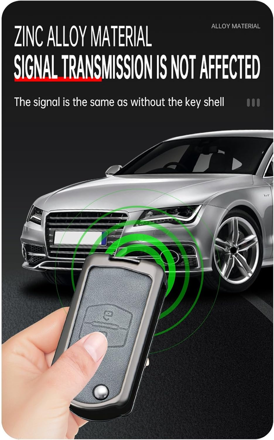 Ontto Zinc Alloy Car Key Case Cover Fit for Mazda Demio 2 3 5 6 2003-2013 M3 M5 M6 CX-5 CX7 CX9 RX8 MX5 MPV Smart Key Holder Flip Case Shell Keychain Keyring Accessories 2 Buttons C3 - A-(2 Buttons) L-Keychain image number 2