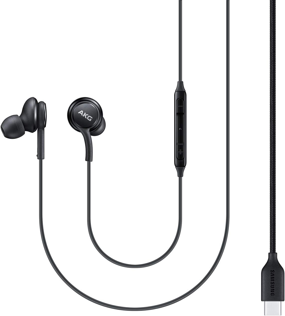 Galaxy Type-C Earphones (Sound by AKG) | Black | USB-C Wired Earphones | Genuine Samsung Domestic Product | EO-IC100BBEGKR image number 6