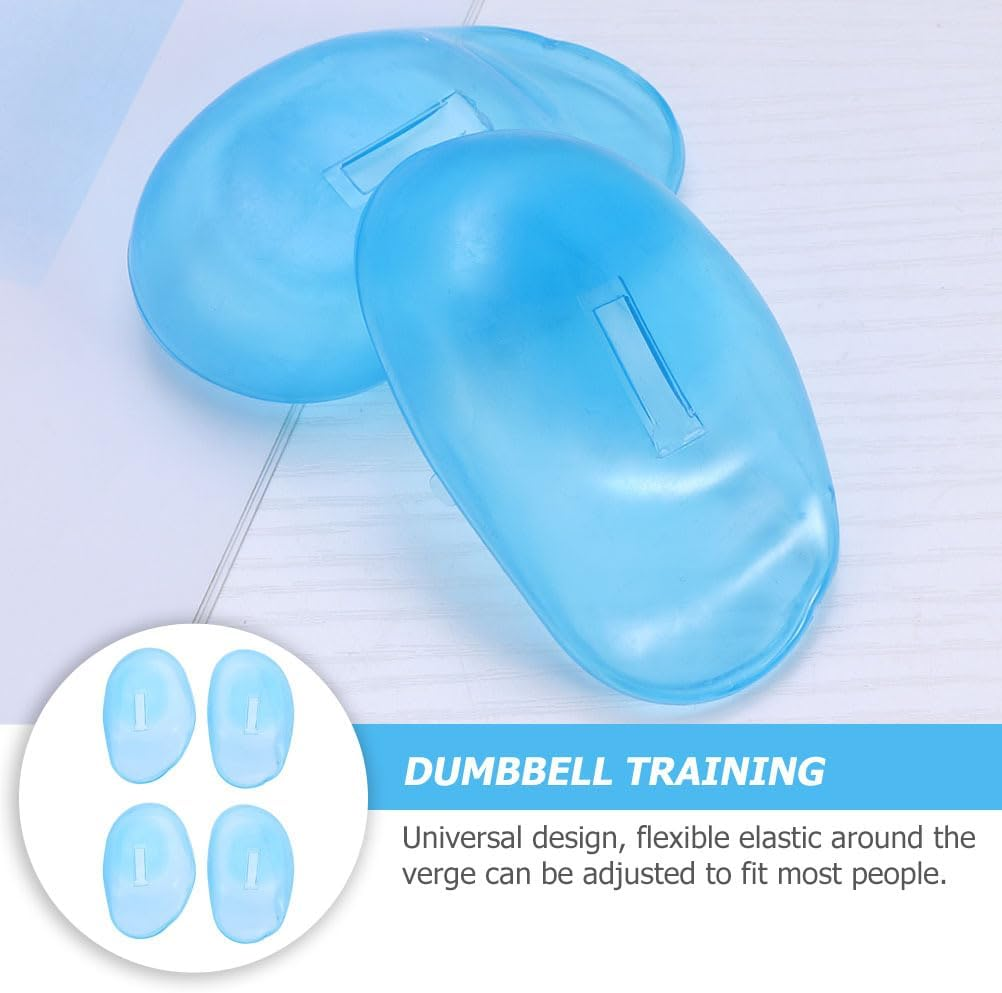 DOITOOL 12 Pcs Reusable Silicone Ear Cover Hair Dye Ear Shield Dye Coloring Ear Cover Waterproof Ear Covers for Hair Dye Hair Salon image number 6