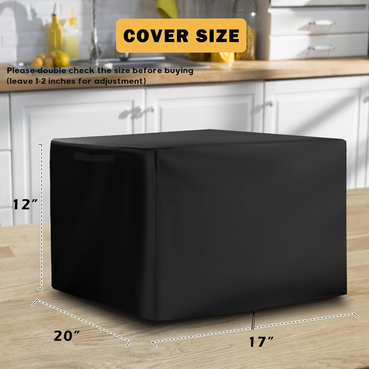 Pizza Oven Cover for Gozney Tread Portable Pizza Oven, Heavy-Duty 600D Protective Cover for Gozney 12" Outdoor Pizza Oven image number 4