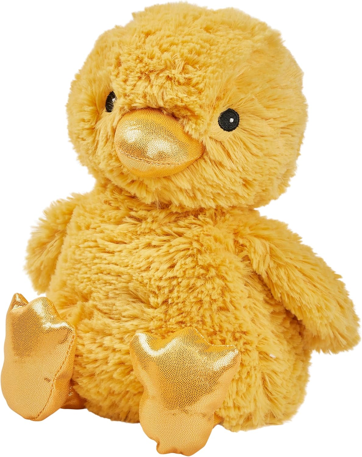 Warmies Plush Chick Microwavable Weighted Teddy with French Lavender Scent, Hot or Cold for Cool Relaxation and Warm Relief image number 4