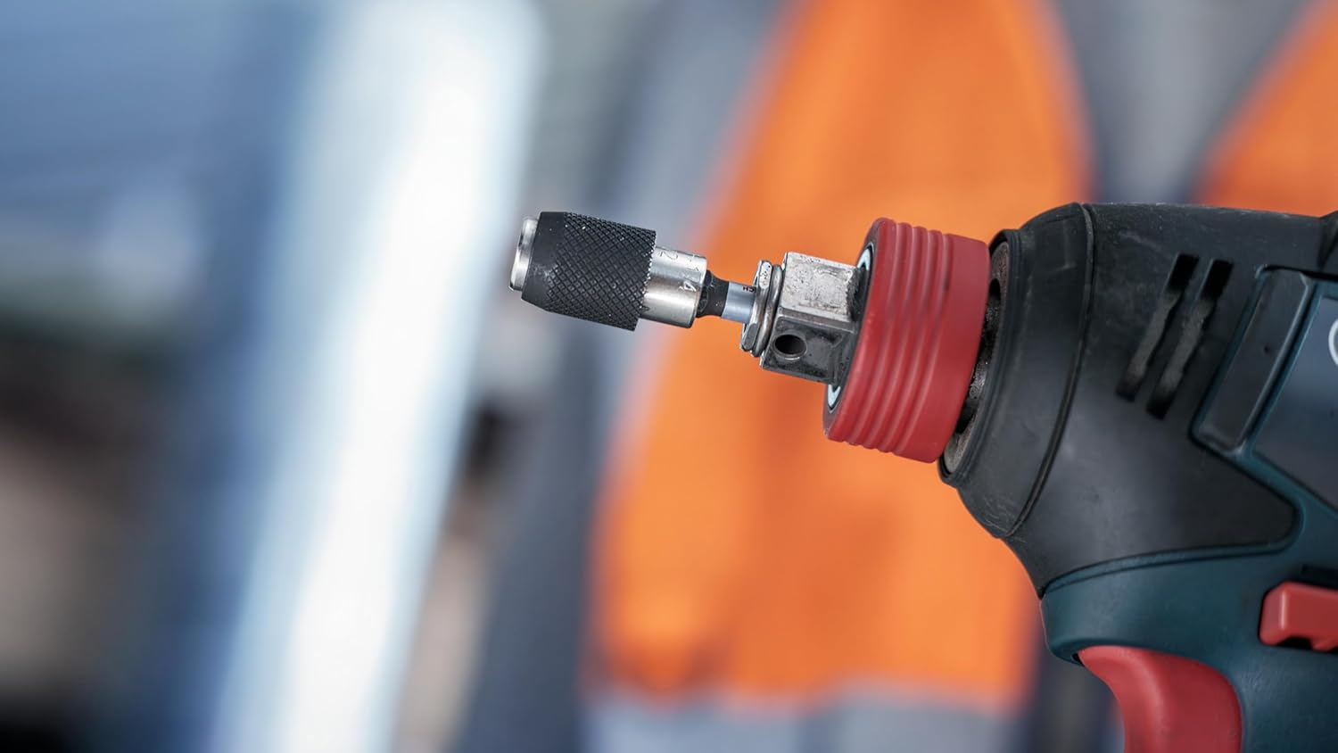 Bosch Professional Quick Release Bit Holder (Impact Control, Pick and Click, 1/4-Inch Hex Shank)