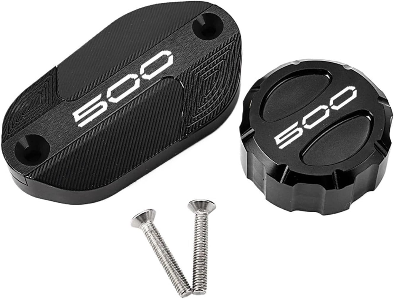 Compatible with Ninja500 Z500 Ninja 500 SE 2024 2025 Ninja 400 Z400 Motorcycle Accessories Brake Fluid Reservoir Cover Oil Tank Cap(Green-500)