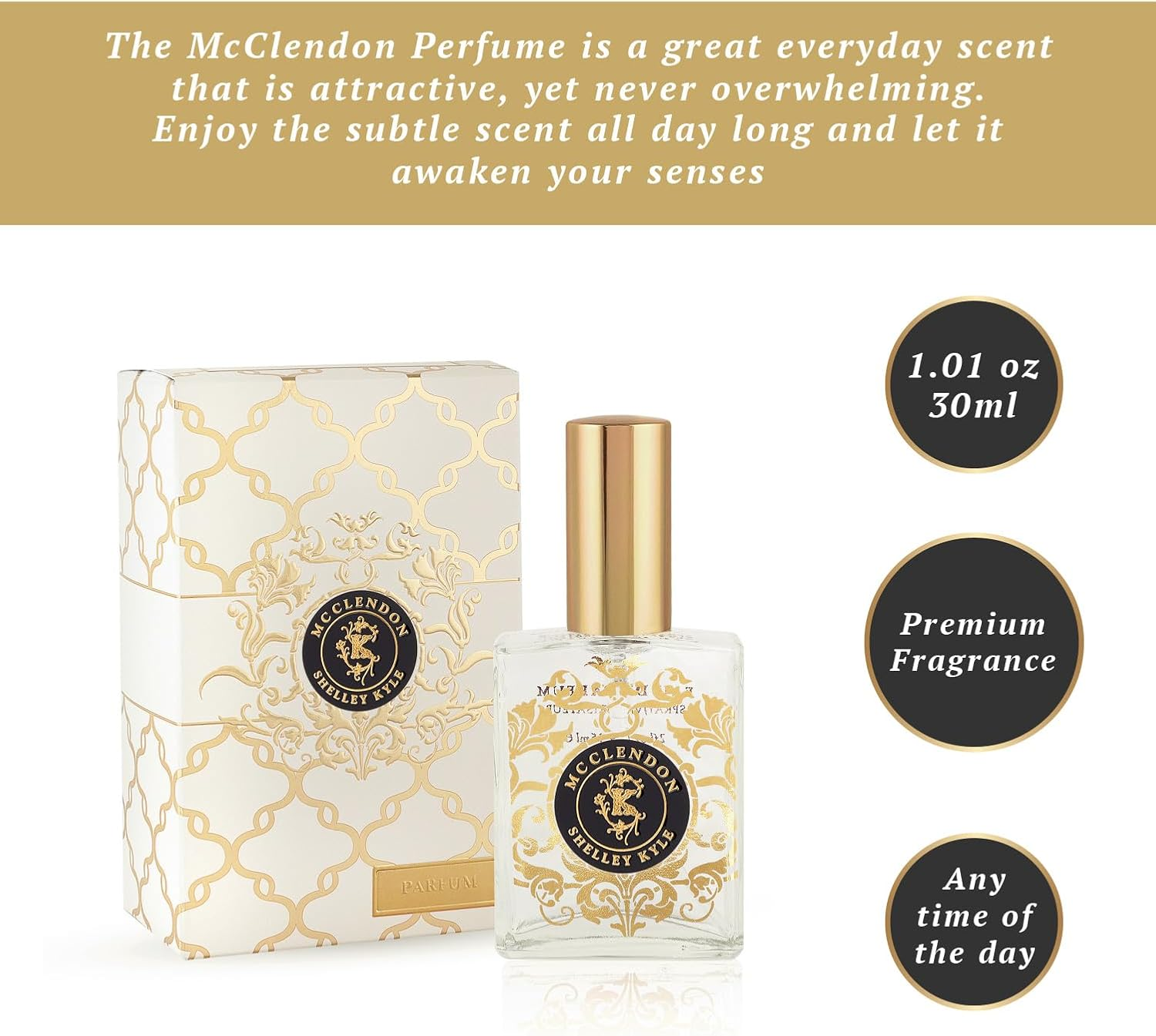Shelley Kyle Shelley Kyle Mcclendon Perfume, 30 Milliliters, image number 3