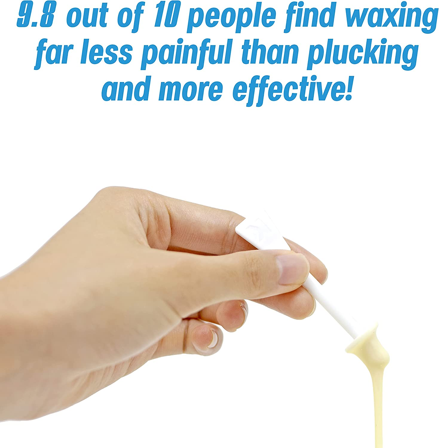 Grip&rsquo;N&rsquo;Rip Nose Waxing Sticks from Kenashii, Bespoke Nasal Wax Applicators for Easy and Effective Nose Hair Removal, Wax and Wipes Sold Separately image number 2