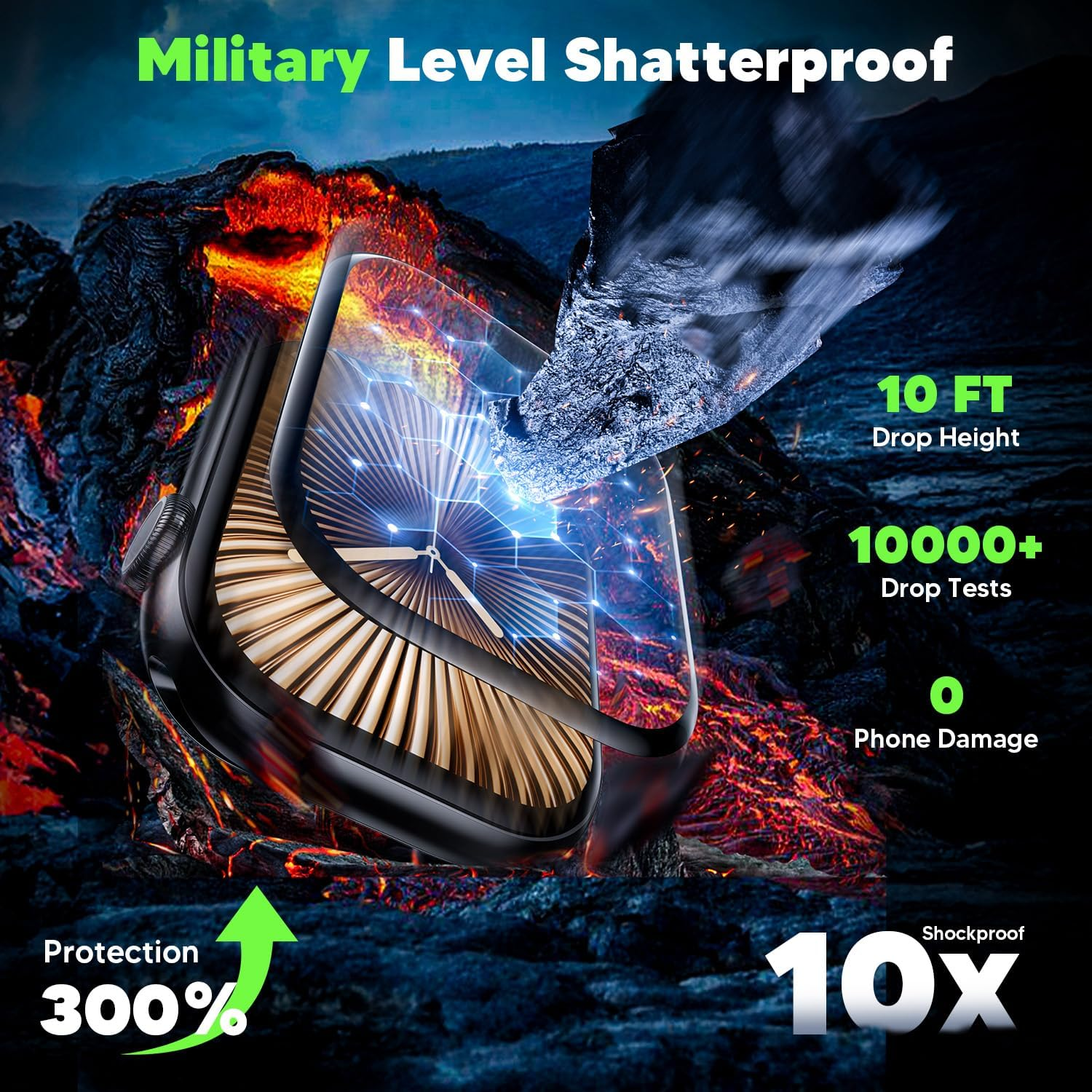 WSKEN 4 Pack Screen Protector for Apple Watch Series 11/10 46Mm - [100％ Zero Bubble][Auto Align Box][Flexible TPU Film - No Glass] HD Full Coverage for Iwatch Cover Accessories image number 5