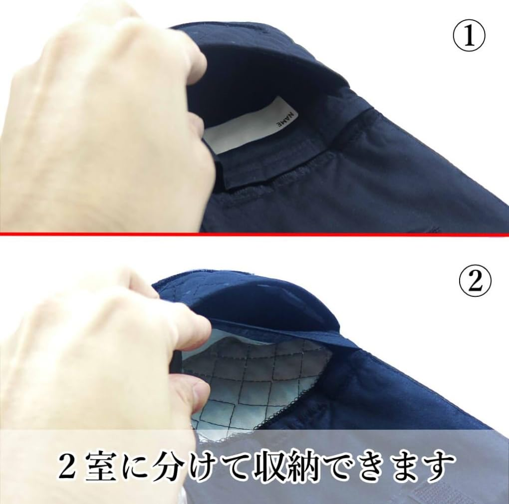 Puma PM188NB Quilted Bag, Pocket Pouch, Navy