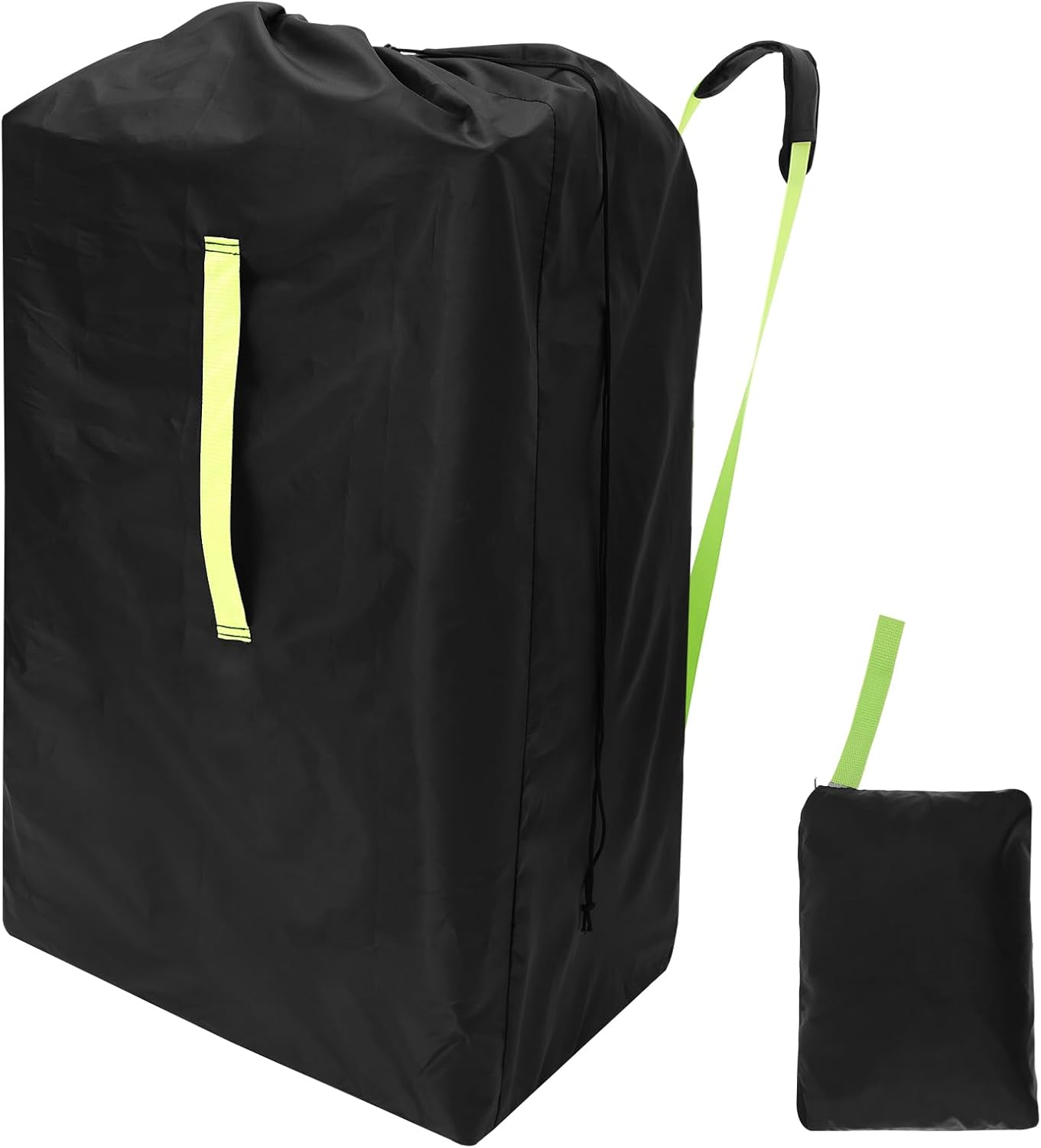 XXLAUBBD Stroller Bag for Airplane - Waterproof Oxford Cloth Stroller Travel Bag with Adjustable Shoulder Strap Practical Travel Accessories for Double Strollers Car Train image number 5