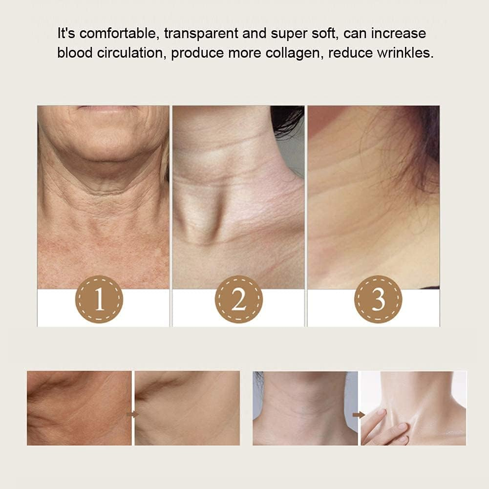 Neck Wrinkle Pads - Decollete anti Wrinkle Reusable and Silicone Neck Wrinkle Patches for Neck Wrinkles Treatment While Sleeping (1PC)