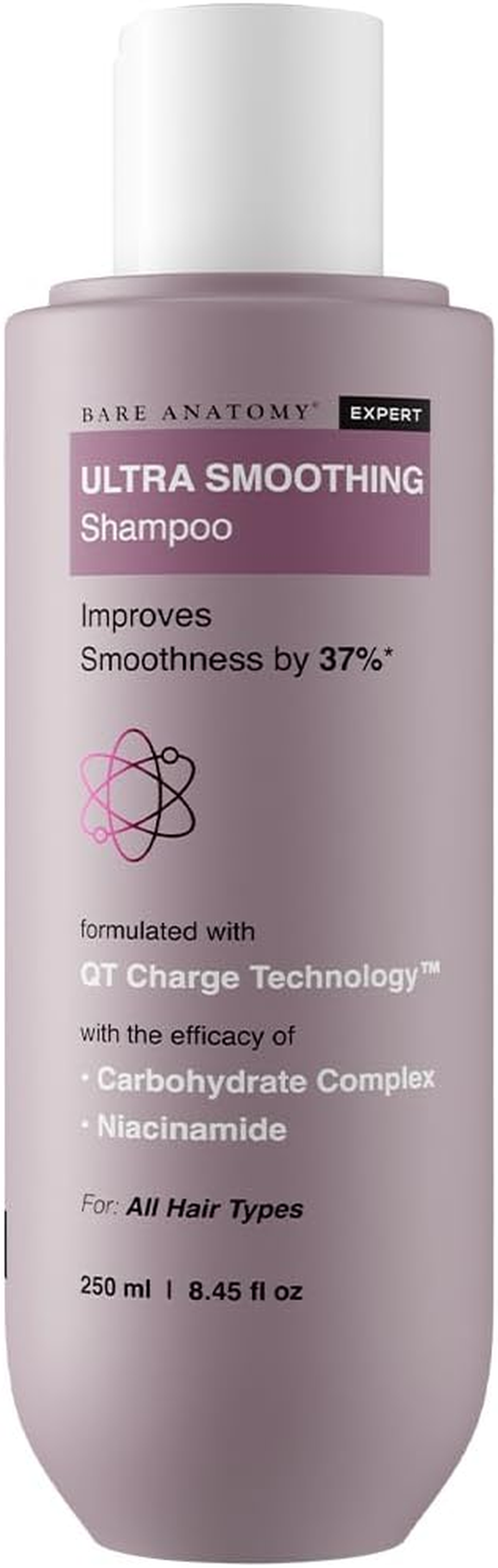 Bare Anatomy Ultra Smoothing Hair Shampoo | Restores Smoothing & Texture by 27% | Dry & Frizzy Hair | Paraben & Sulfate Free | for Women & Men | 250Ml image number 6