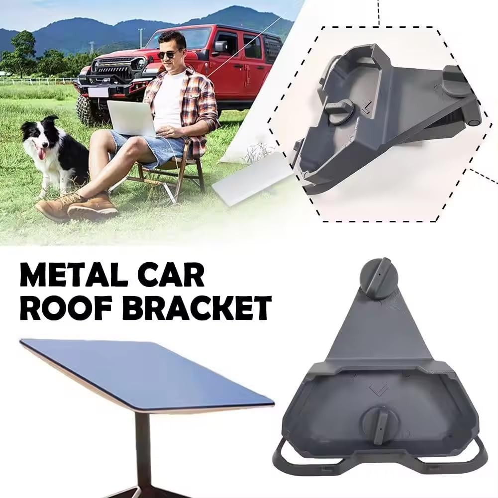 For Starlink Mini Roof Rack Mount, Aluminum Alloy for Starlink Mini Roof Mount, for Starlink Mini Car Mounting Kit for Car RV Roof, Ladder, Luggage Rack, Roof Rack Installation