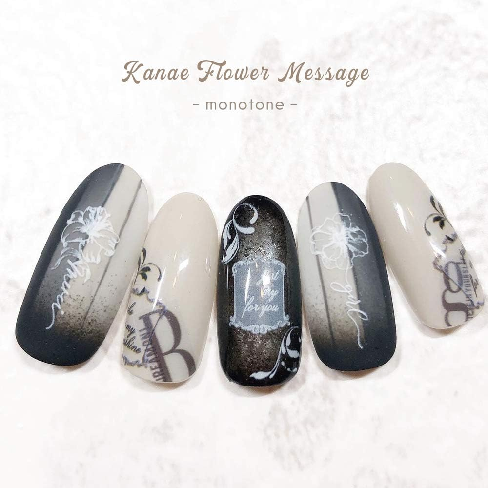 Parts Sha-Nail Sha-Nail Pro Canae Flower Message Monotone, 1 Piece image number 5